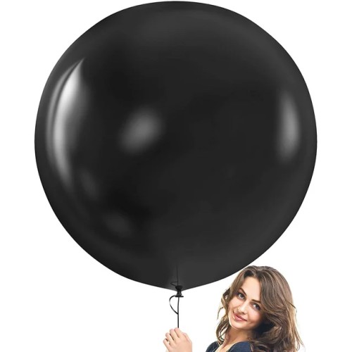 Latex balloon «giant black»